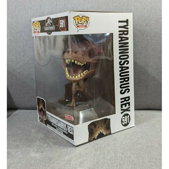 Funko Pop! Movies Jurassic World 10 Inch Tyrannosaurus Rex #591 Target Exclusive - Picture 3 of 8